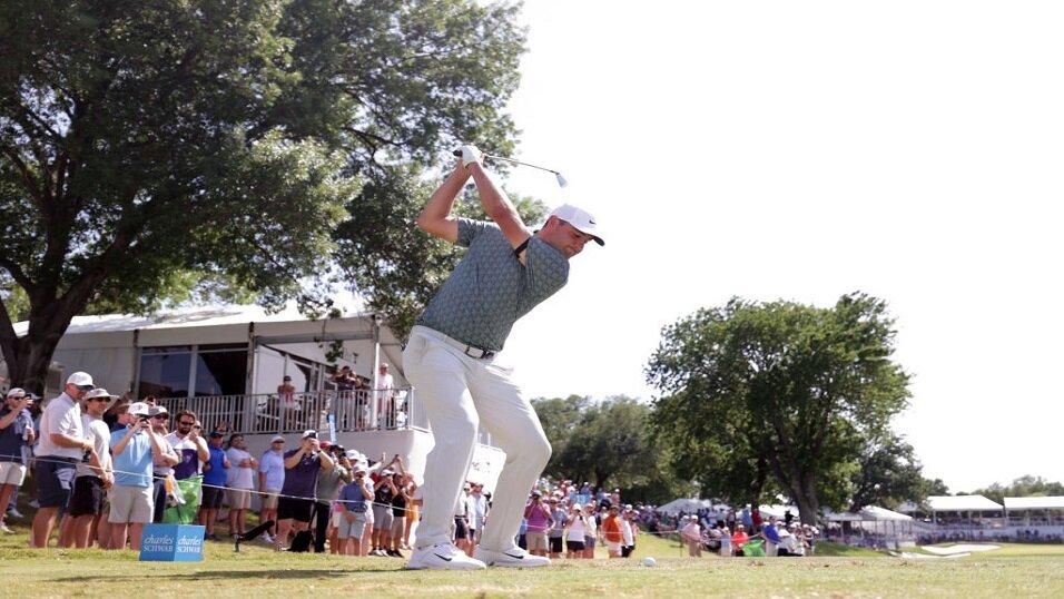 Scottie Scheffler at the Charles Schwab Challenge